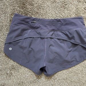 Lululemon speed shorts size 6